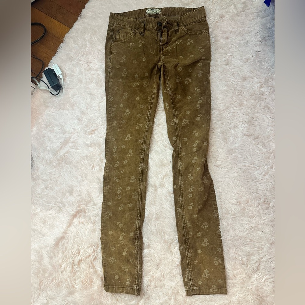 NWOT Free People brown corduroys
